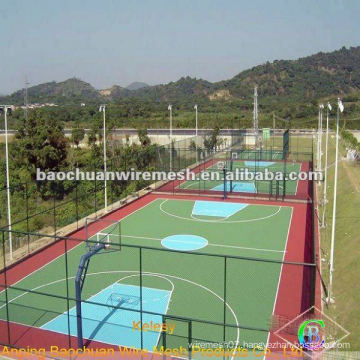 Zinc coated basketball net